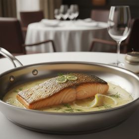 Pan-Seared Salmon with Crispy Skin