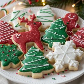 Classic Christmas Sugar Cookies
