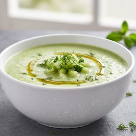 Chilled Cucumber Gazpacho
