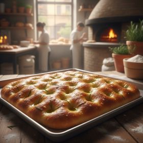 Focaccia with Rosemary and Sea Salt
