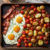 Sheet Pan Bacon and Egg Breakfast