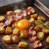 Sheet Pan Bacon and Egg Breakfast