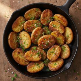 Cast Iron Roasted Potatoes