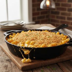 Cast Iron Mac and Cheese