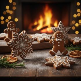 Holiday Gingerbread Cookies