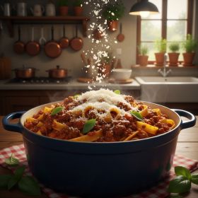 Big Batch Pasta Bolognese