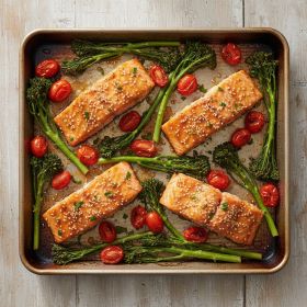 Sheet Pan Honey Garlic Salmon
