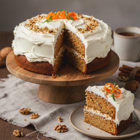 Gluten-Free Carrot Cake (Moist & Fluffy)