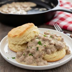 Biscuits and Sausage Gravy