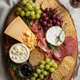 Charcuterie and Cheese Board