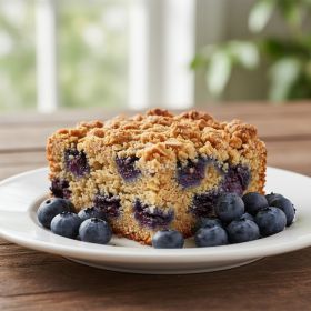 Blueberry Crumble Cake