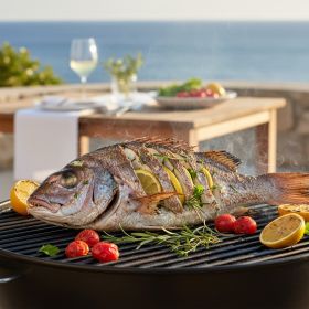 Whole Grilled Red Snapper