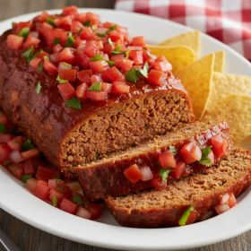 Easy Salsa Meatloaf