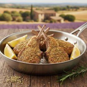 Nico's Pan-Seared Lamb Chops with Herbes de Provence