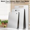 Titanium Cutting Board for Kitchen, Stainless Non Stick Chopping Board