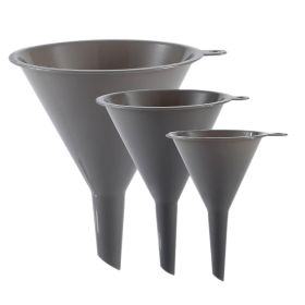 Plastic Kitchen Funnel Set of 3, Round Kitchen Funnels for Filling Bottles, Durable and Multifunctional Funnels for Filling Canning, Cooking
