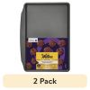 (2 pack) Premium Non-Stick Steel Cookie Sheet 13" x 20" Rectangular Baking Tray, Packaging May Vary