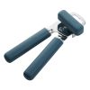 Stainless Steel Manual Can Opener with Bottle Opener and Ergonomic Grip, Agave