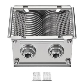 Meat Cutter Machine Blade, 7 mm Replacement Commercial Blade for Model 90 Food Slicer, Stainless Steel, for Boneless Meat, Soft Vegetables
