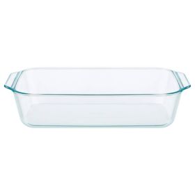 Rectangular Deep Glass Baking Dish 9"×13", 5 Qt, Oven Freezer Dishwasher Safe
