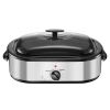 Roaster Oven, 14QT Fast-Cooking Turkey Roaster, 150-450 Fahrenheit Adjustable Temp Electric Roasting Pan with Self-Basting Lid, Roasting Lift-Out Rack