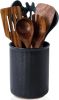 Utensil Holder, Extra Large Utensil Crock, Stable Ceramic Utensil Organizer, Cooking Tool Organizer Set for Kitchen Counter - Ceramic [7RMZA2]