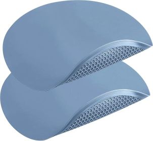Extra Large Silicone Microwave Mat & Food Cover- Mat as Bowl Holder, Cover for Splatter Guard, Multi-Use Silicone Trivet Pot Holders