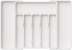 Silverware Drawer Organizer, Expandable Utensil Tray for Kitchen, BPA Free Flatware and - Polypropylene - 7RZC38