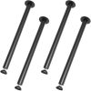 30 Inch Adjustable Desk Legs, Reinforced Steel Office Table Furniture legs Set of 4 for DIY, 1200 lbs Load Capacity Heavy Duty Desk Legs