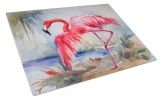 NEW Flamingo Glass Cutting Board Decorative Tempered Glass Kitchen Cutting and Serving Board Large Size Chopping Board