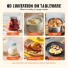 Electric Warming Tray, Food Warming Trays for Buffet, Warming Trays with Adjustable Temperature Control, Portable Stainless