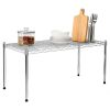 Heavy Duty 1-Tier Shelving Storage Shelves,Adjustable Storage Units,Steel Wire Shelving Shelves,30" W x 14" D x 15" H,1 Pack