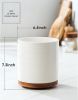 Utensil Holder, 360° Rotating Extra Large Ceramic Kitchen Utensil Holder for Countertop, 7.3' Cooking Utensil Crocks for - Ceramic [7RZV42]