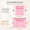Silverware Drawer Organizer, Expandable Utensil Tray for Kitchen, BPA Free Flatware and - Plastic - 7RMYFJ