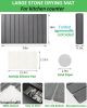 Large Stone Dish Drying Mat for Kitchen Counter