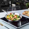 13.4 in Stainless Steel Fry Pan – Top Grade, Induction Compatible Frying Pan Skillet