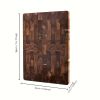 1pc Large Acacia Wood Cutting Board - Heavy-Duty Wood Butcher Block, Double-Sided Wood Chopping Board Suitable for Meat, Vegetables, Fruits