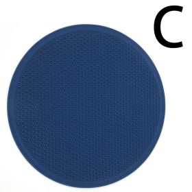 1pc Silicone Trivet; Honeycomb Pattern Heat Resistant Insulated Mat; Household Pot Holder; Kitchen Tools [H2J897]