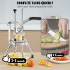Commercial Chopper with 4 Replacement Blades Commercial Vegetable Chopper Stainless Steel French Fry Cutter Potato Dicer & Slicer Commercial Vegetable