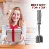 Meat Chopper, Hamburger Grinder, Premium Heat Resistant Smasher for Ground Beef, Burger Grinder Nylon Potato Mix Tool-Grey