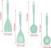 Kitchen Utensils Set, 8pcs - Nonstick Cooking Tools with Utensil Holder - Nylon Spoon, Ladle, Skimmer, Spaghetti Server, and - Nylon [7E71NX]