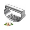 Manual Curved Garlic Press Kitchen Garlic Crusher