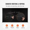 Black Board, 70 x 40 inch Large Chalkboard with Aluminum Frame, Black Boards Dry Erase Includes 1 Magnetic Erase & 3 Dry Erase Markers, Black Surface