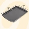 (4 pack) Premium Non-Stick Large Cookie Sheet 16"x12" Sheet Pan Baking Tray, Packaging May Vary