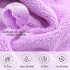 24 Pack Kitchen Dishcloths - Does Not Shed Fluff - Reusable Dish Towels, Dish cloths, Super Absorbent Coral Fleece Cleaning - Multi color