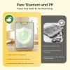 Titanium Cutting Board Double Sided Food Grade, Pure Titanium/PP for Kitchen, Cutting Board Easy to Clean[15.5'*10.5'+12'*8.5']