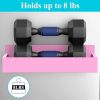 4 Pack Magnetic Spice Storage Rack Organizer for Refrigerator and Oven, Pink Fridge Organizers and Storage