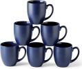 16oz Coffee Mugs Set of 6, Large Ceramic Coffee Mugs for Men, Women, Dad, Mom, Modern Coffee Mugs With Handle For Tea,Latte,Cappuccino