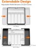 Silverware Drawer Organizer, Expandable Utensil Tray for Kitchen, BPA Free Flatware and - Polypropylene - 7E709P