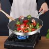 9.4 inches Stainless Steel Fry Pan – Durable Non-Stick Induction Compatible Frying Pan Skillet